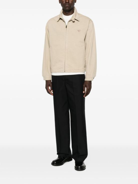 26FW 프라다 긴팔 셔츠 GEB3161954S OOOF0630 Yellow - PRADA