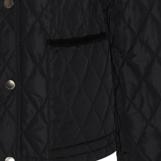26FW 버버리 퀼팅 나일론 자켓 8107510C1900 Black - BURBERRY