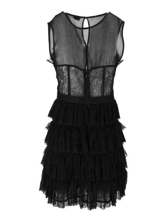 26FW 엘리자베타프랜치 숏 원피스 AB98366E2 Black - ELISABETTA FRANCHI