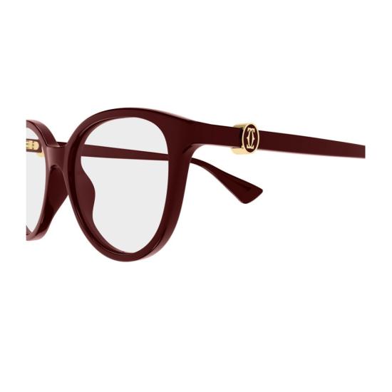26SS 까르띠에 안경 1A2K5GP0A Burgundy - CARTIER