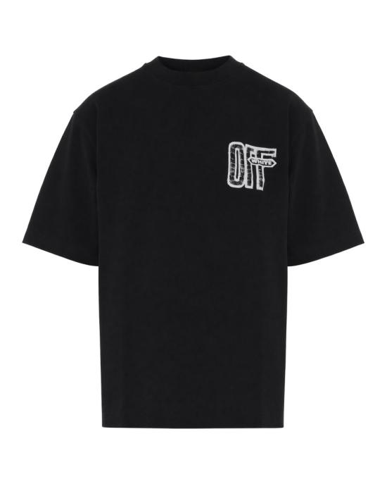 26FW 오프화이트 반팔 티셔츠 5346780 Black