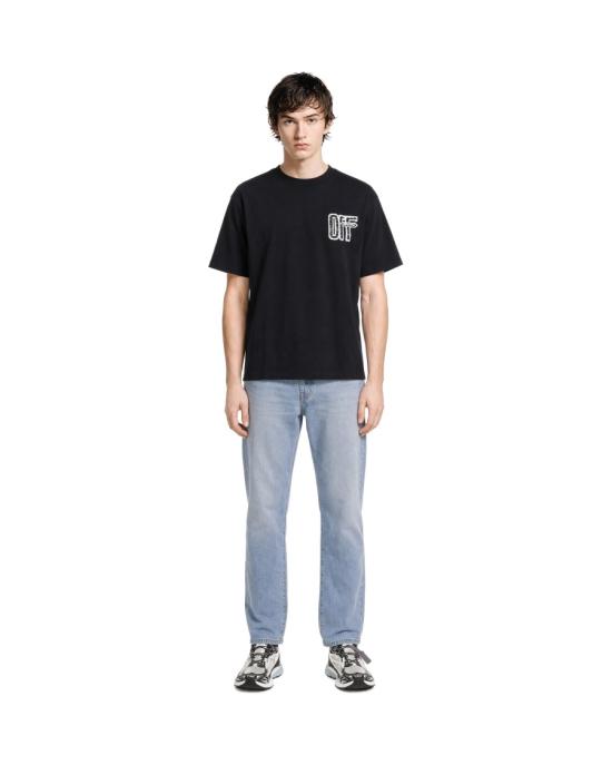 26FW 오프화이트 반팔 티셔츠 5346780 Black - OFF WHITE