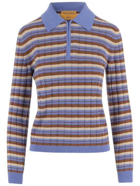 26FW 게스트 인 레지던스 폴로 티셔츠 W45110RMDLFBLCO Blue