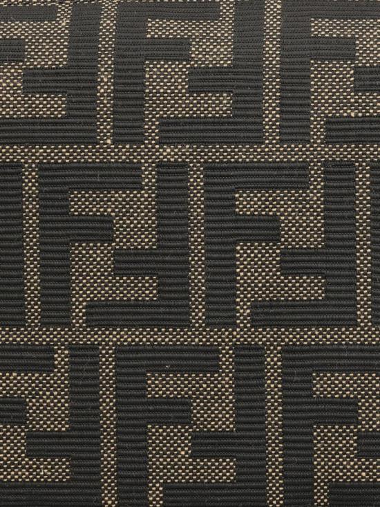26FW 펜디 FF 자카드 지퍼 탑 스몰 숄더백 8BS123B17AF14YN Black - FENDI