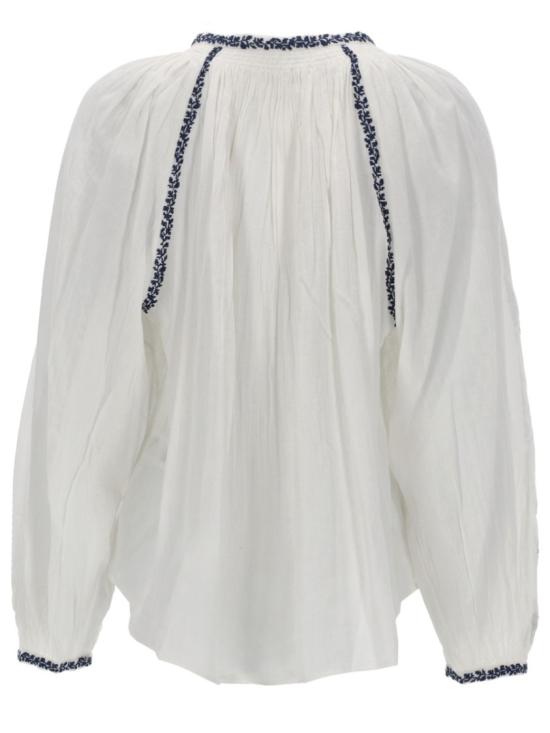 26SS 이자벨마랑에뚜왈 탑 HT0841FA D1J16EECBU White - ISABEL MARANT ETOILE