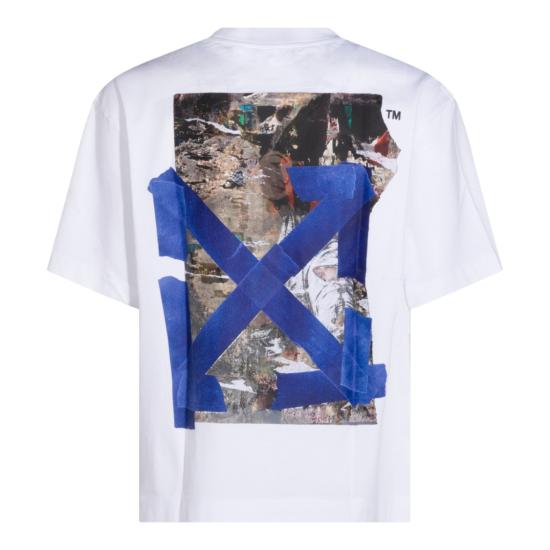 26FW 오프화이트 반팔 티셔츠 OMAA120F26JER0181000 White - OFF WHITE