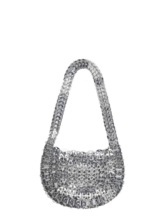 26FW 파코라반 클러치/파우치 23PSS0337MET001P040 Silver - PACO RABANNE