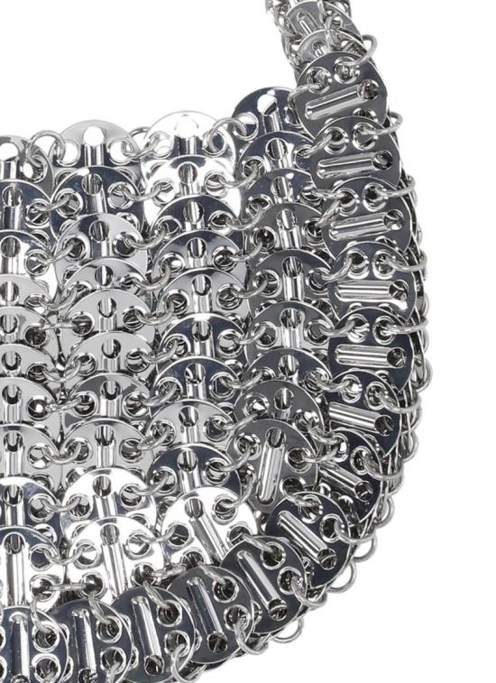 26FW 파코라반 클러치/파우치 23PSS0337MET001P040 Silver - PACO RABANNE
