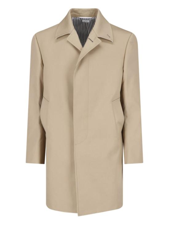 26FW 톰브라운 발마칸 칼라 매킨토시 오버코트 MOC001A 00249250 Neutrals