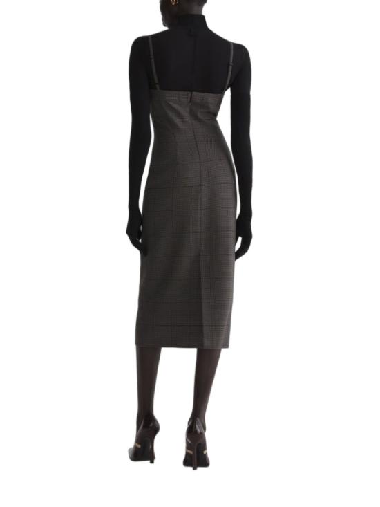 26FW 뮈글러 롱 원피스 26F1RO 18081040 B6102 Black - MUGLER