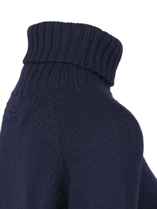 26FW 드루모어 터틀넥 L5M114TL785 Blue - DRUMOHR