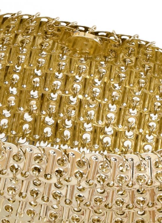 26FW 파코라반 클러치/파우치 26ESS0572MET769P711 Gold - PACO RABANNE