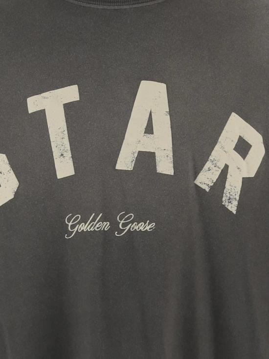 26FW 골든구스 반팔 티셔츠 GUP01873P00241960666 Grey - GOLDEN GOOSE