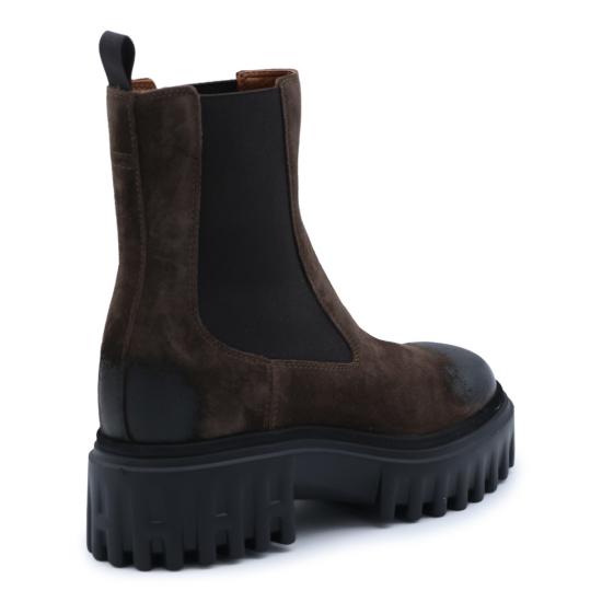 26FW 호간 부츠 HXW7000FV30BYES610 Brown - HOGAN