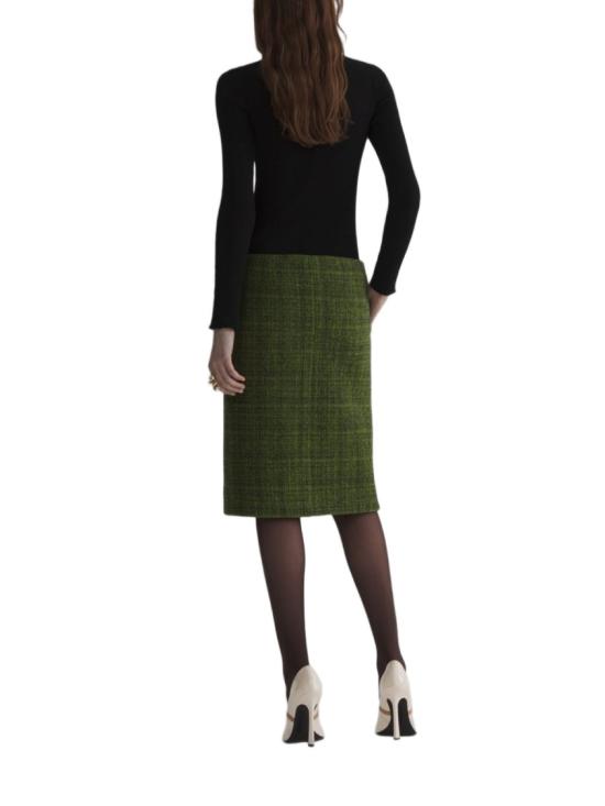 26FW 뮈글러 미디 스커트 26F1JU 06011020 1999 Black - MUGLER