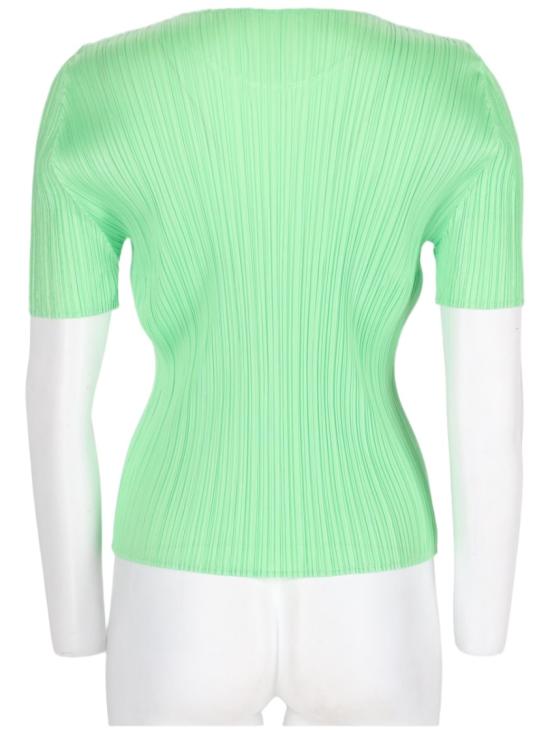  플리츠플리즈 탑 PP67JK403 60 Green - PLEATS PLEASE