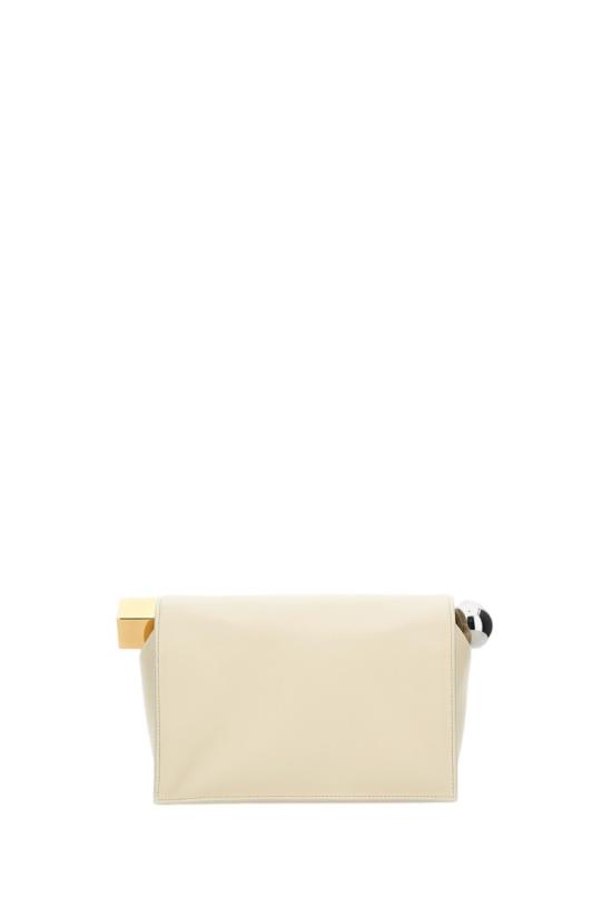  자크뮈스 론드 까레 클러치 BAW00356AC27L14115 White - JACQUEMUS
