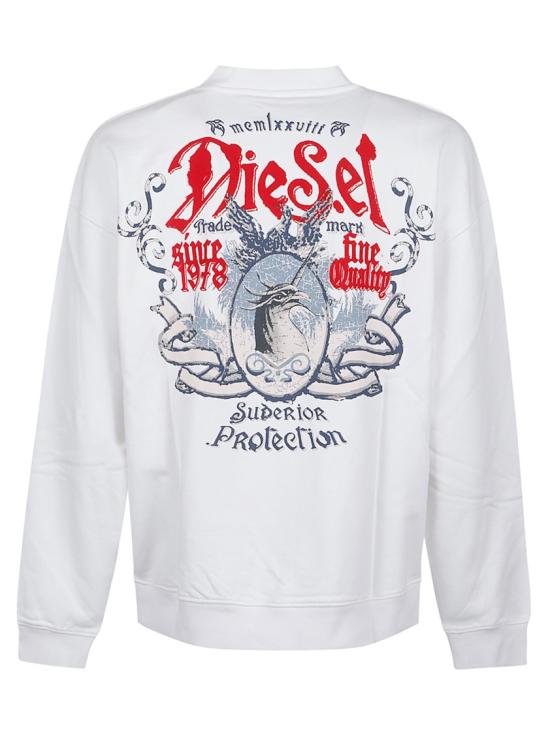 26FW 디젤 탑 A23003 0EFBU White - DIESEL