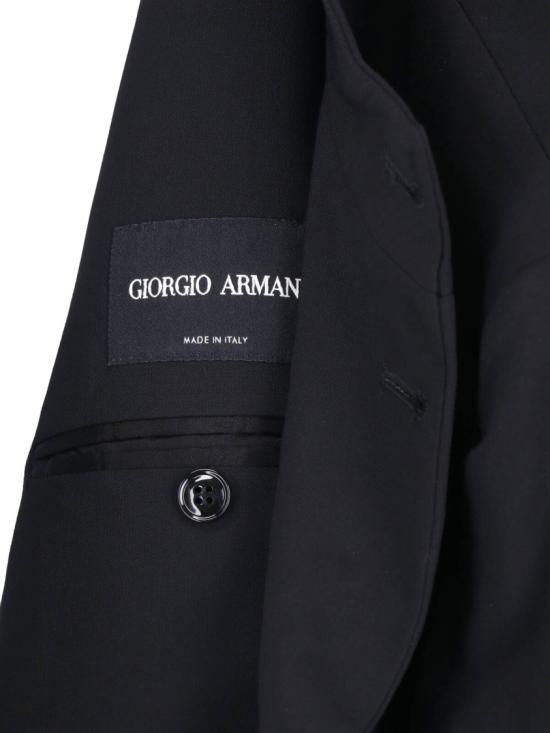 26FW 조르지오 아르마니 자켓 GM004462 TE10043UC001 Black - GIORGIO ARMANI