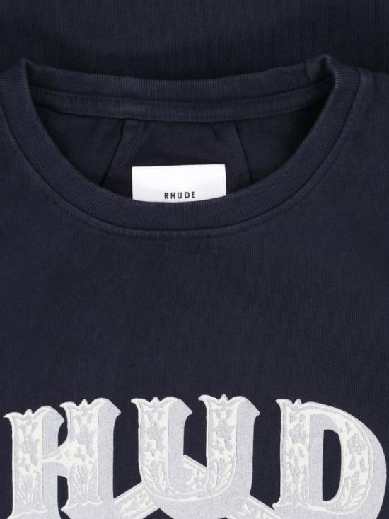 26FW 루드 반팔 티셔츠 RHPF26TT080126505 Black - RHUDE