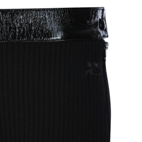 26FW 쿠레쥬 레깅스 326MPA711FI00019999 Black - COURREGES