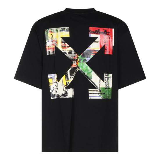 26FW 오프화이트 반팔 티셔츠 OMAA120F26JER00Z001 Black - OFF WHITE