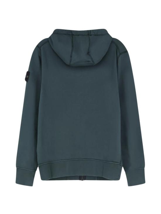 26FW 스톤 아일랜드 와펜 패치 후드 집업 와펜 패치 후드 집업 L2S156100061 S0051 Green - STONE ISLAND