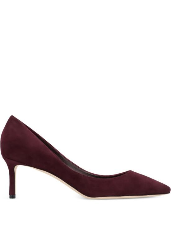26FW 지미추 힐/펌프스 ROMY60KDUDEEP MERLOT Black