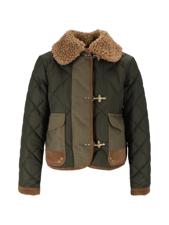 26FW 페이 숏패딩 NAW22533400YNV Green