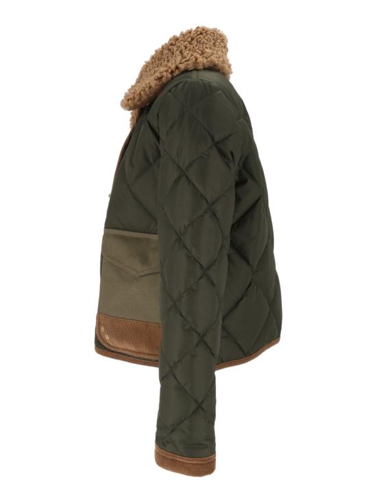 26FW 페이 숏패딩 NAW22533400YNV Green - FAY