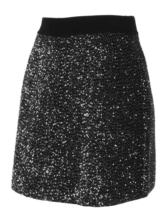 26FW 엘리자베타프랜치 숏 스커트 GK29A66E2 Black - ELISABETTA FRANCHI
