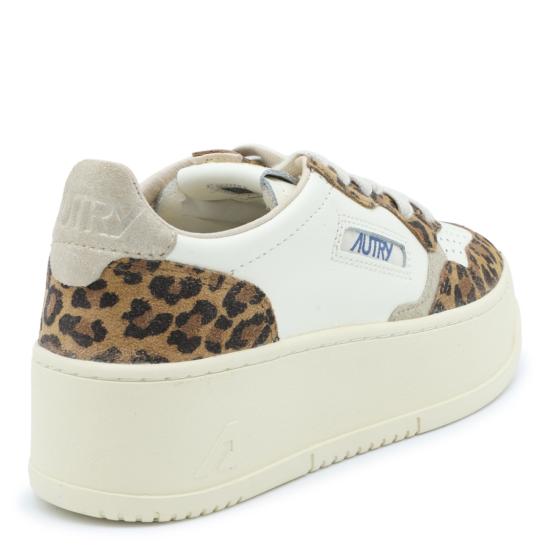 26FW 오트리 메달리스트 플랫폼 스니커즈 PTLWKE01 White - AUTRY