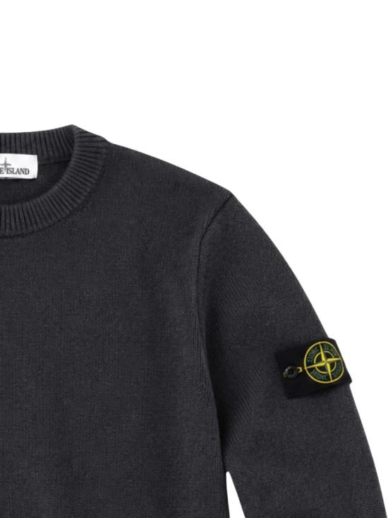 26FW 스톤 아일랜드 니트웨어 L2S155100072 S00A3 Black - STONE ISLAND