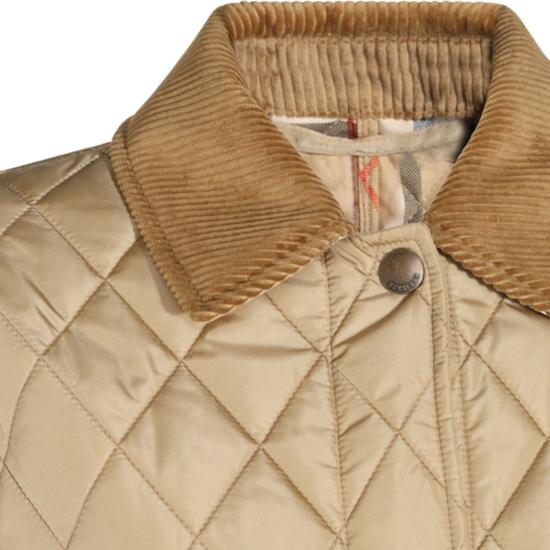 26FW 버버리 퀄티드 나일론 자켓 8107511C1544 Neutrals - BURBERRY