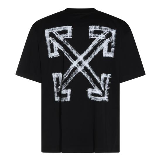 26FW 오프화이트 반팔 티셔츠 OMAA120F26JER00Y001 Black - OFF WHITE