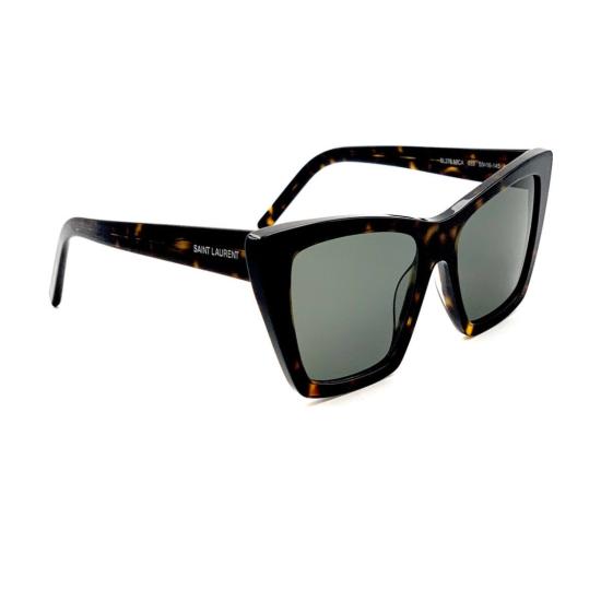 26SS 생로랑 선글라스 12UI4I20A Green - SAINT LAURENT