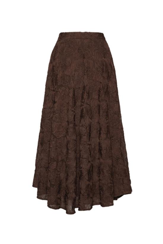 26FW 로테이트 롱 스커트 11667016671667 Brown - ROTATE