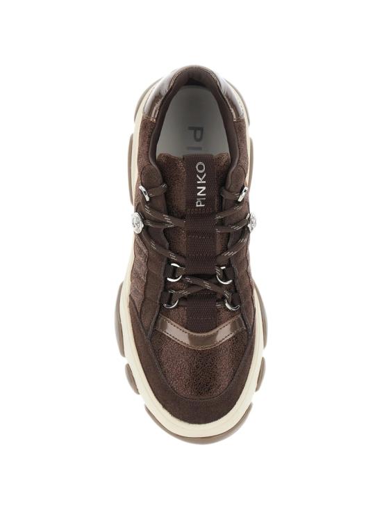 26FW 핑코 스니커즈 SS0195P002 Brown - PINKO