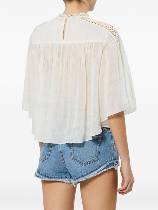 26FW 이자벨마랑에뚜왈 튜닉 HT0902FA D3J04E20WH Bianco - ISABEL MARANT ETOILE