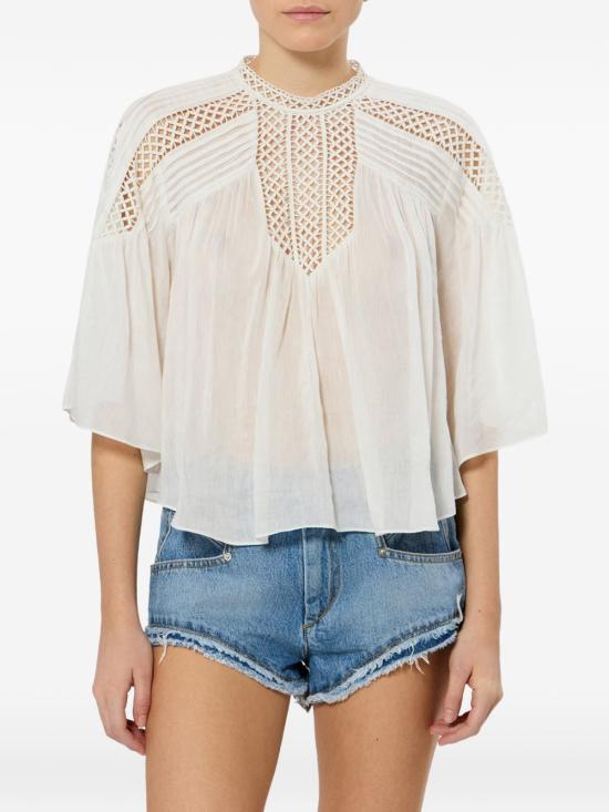 26FW 이자벨마랑에뚜왈 튜닉 HT0902FA D3J04E20WH Bianco - ISABEL MARANT ETOILE