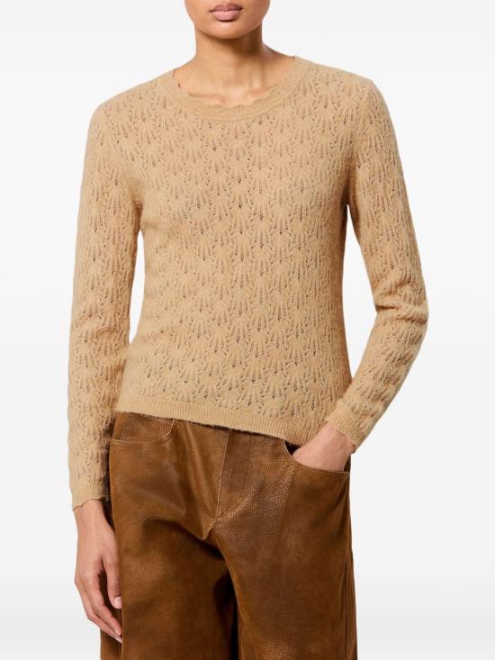 26FW 이자벨마랑에뚜왈 스웨터 PU0726FA A1L68E50CM BEIGE - ISABEL MARANT ETOILE