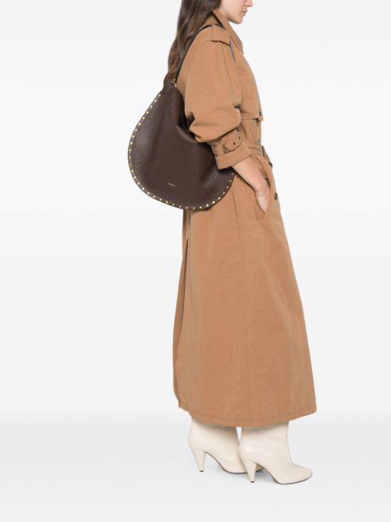 26FW 이자벨마랑 OSKAN 오스칸 문 숄더백 PP0200FA C3C22M50CF Marrone - ISABEL MARANT