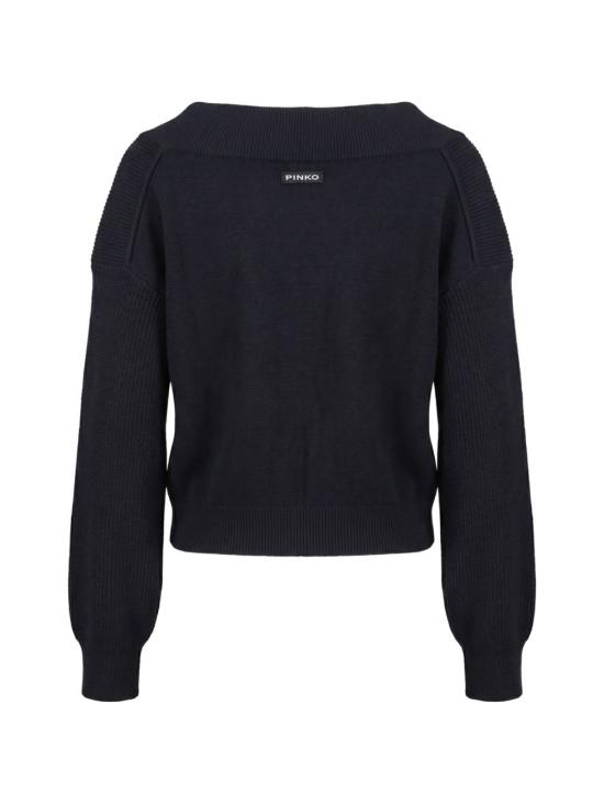 26FW 핑코 스웨터 107874RINGHIO A3P4G03 BLU - PINKO