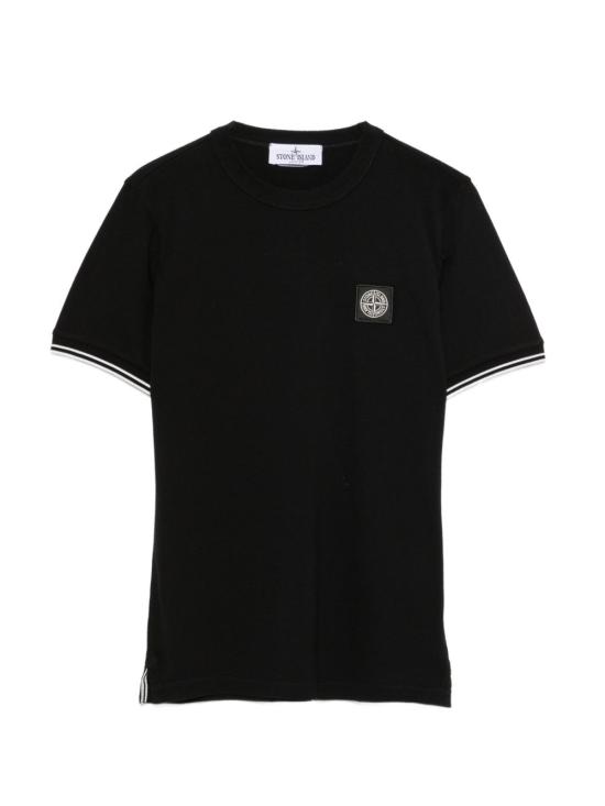 26SS [키즈] 스톤 아일랜드 티셔츠 2100001S 0018V0029 Nero