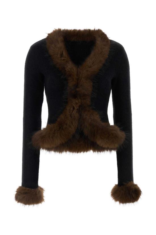 26FW 셀프 포트레이트 스웨터 AW26148CB BLACK