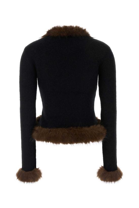 26FW 셀프 포트레이트 스웨터 AW26148CB BLACK - SELF PORTRAIT