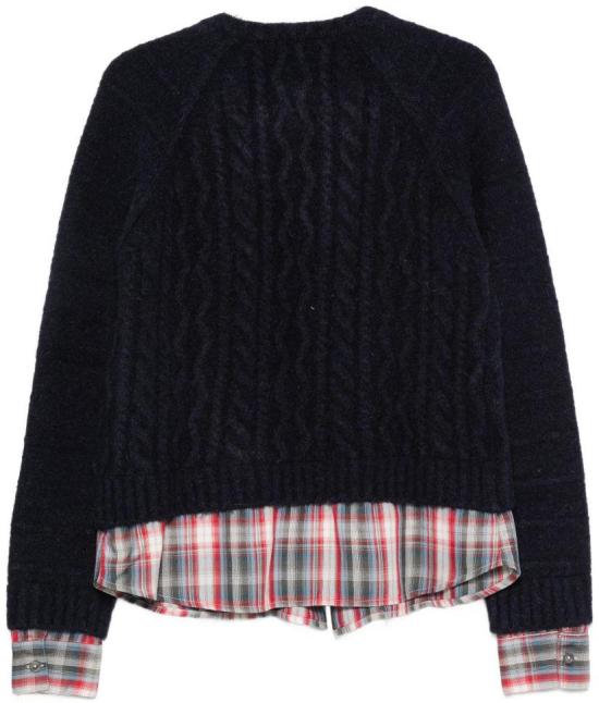 26FW 세미쿠튀르 니트웨어 Y6WF01K68CK NAVY - SEMI-COUTURE