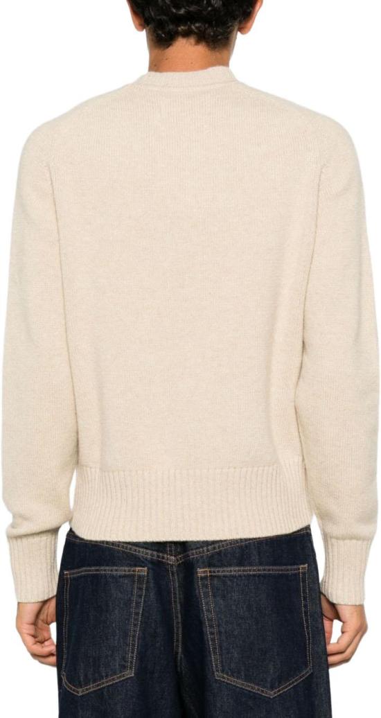 26FW 익스트림캐시미어 니트웨어 123BOURGEOIS016 WHITE - EXTREME CASHMERE