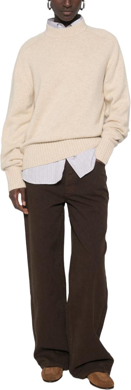 26FW 익스트림캐시미어 니트웨어 123BOURGEOIS016 WHITE - EXTREME CASHMERE