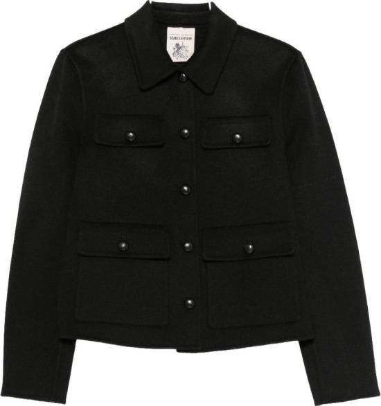 26FW 세미쿠튀르 의류 Y6WV01Y690 BLACK
